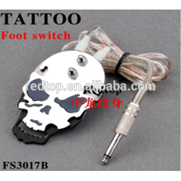 Venta al por mayor más nueva de alta calidad profesional tatuaje pedal switch pie interruptor